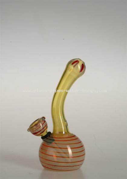 Red Glass Color Changing Smoking Water Pipe Lite - click to compare prices