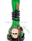 Festival Glass Skull Bong - Green Bubble - click to compare prices