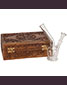 Glass Bong In Wood Case - click to compare prices