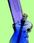 Pistol Grip Bong - Purple Amp Blue - click to compare prices
